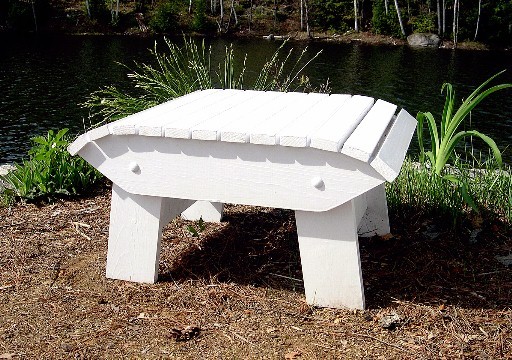 Adirondack Footstool Plan