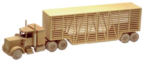 Wooden Semi Toy Truck Plans Free