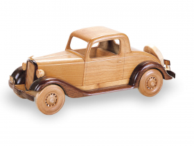 1934 chevy coupe 19inch woodworking plan