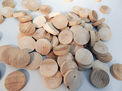 Maple Flathead Wood Plugs | Bear Woods Supply