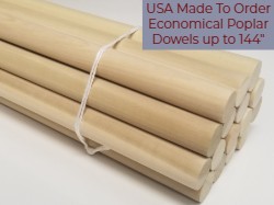 Poplar Dowel Rods Canada Sale