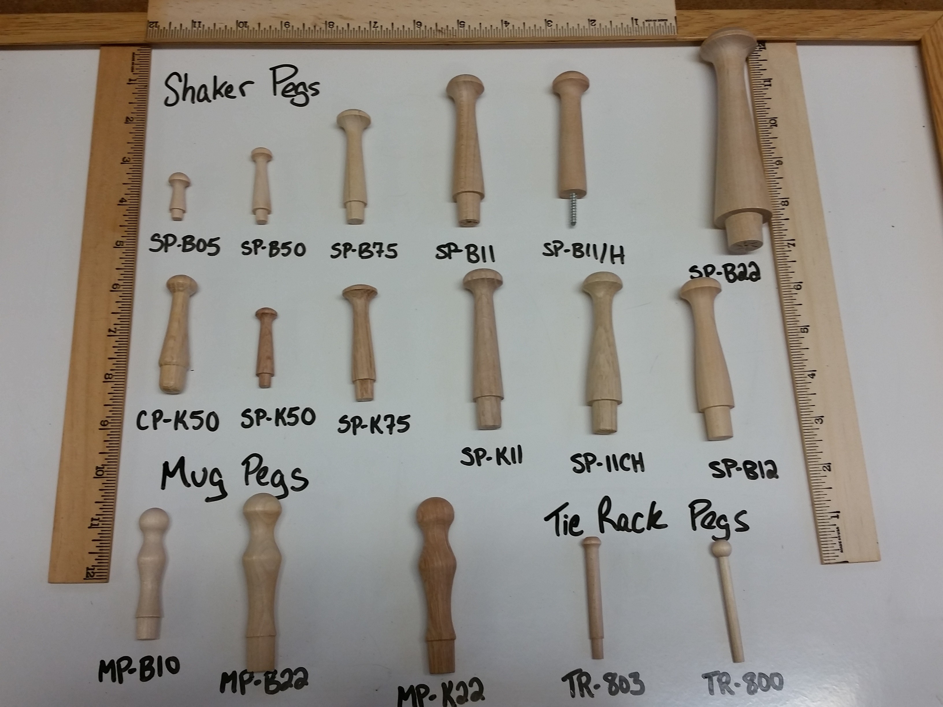 shaker pegs