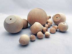 Wooden Ball Knobs | Bear Woods Supply