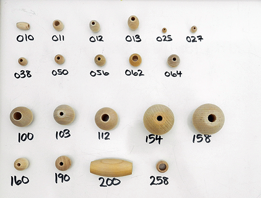 Shop for Round and Oval Wooden Beads | Bear Woods Supply Canada