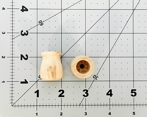 Wood Candle Cup 7 8 By 1 Per 25, Small Wooden Candle Cups