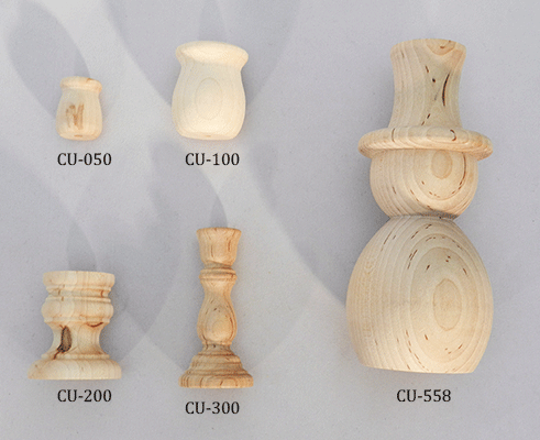 Shop online for wooden candle cups and wood candle sticks | Bear Woods Supply