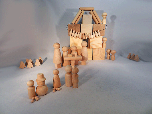 jumbo peg dolls