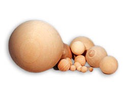 Wooden Craft Balls Overall | Bear Woods Supply