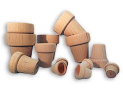 Wooden Flower Pots | Bear Woods Supply