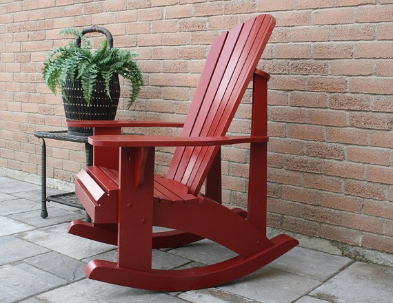 Adirondack Adult Rocking Chair Patterns Downloadable in 