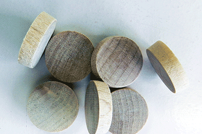 Flat head Maple Wood Plugs | Bear Woods Supply