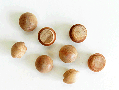 Wood Plugs and Mushroom Buttons - Buy Wood Buttons and Floor Plugs