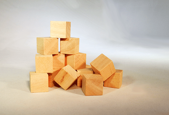 CU-062 Wood Cubes | Bear Woods Supply