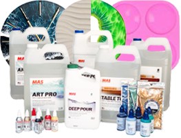 Epoxy Resin, Micas, Alcohol Ink, Molds