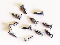 Flat head decorative wood screws | Bear Woods Supply