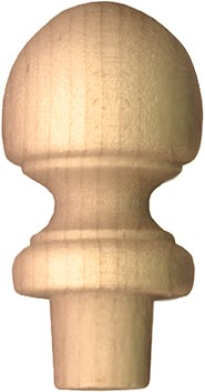 wood finials, wood finial shape