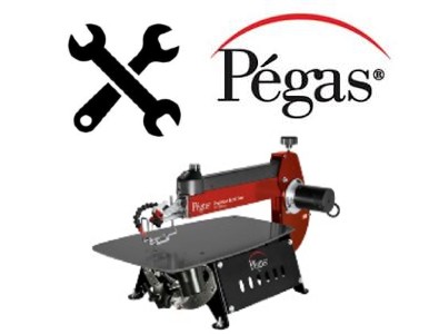 pegas scroll saw maintenance and repair