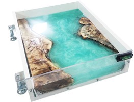 Reusable coffee table epoxy molds hdpe
