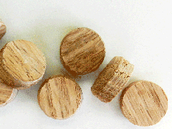 plugs oak grain floor side wood end disappear