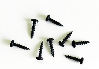 Buy round head black hinge screws | Bear Woods Supply