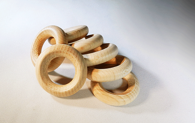 Wooden Rings - Buy Wooden Toss Rings made in USA from Bear Woods