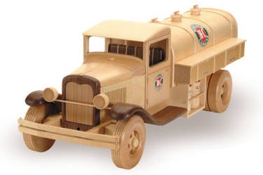 Woodworking Plans 1933 Gas and Oil Truck | Bear Woods Supply