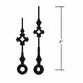 Black Gothic Clock Hands | Bear Woods Supply