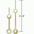 Brass Dot Clock Hands | Bear Woods Supply