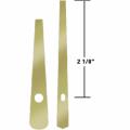 Brass Tapered Clock Hands | Bear Woods Supply