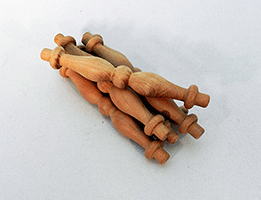 Cherry Furniture Spindle 3-1/2 inch | Bear Woods Supply