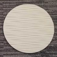 12" Round Sculpted Panel - Dune