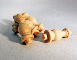 Maple Gallery Spindles 1-1/2 inch | Bear Woods Supply