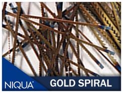 Niqua Spiral Blades Gold