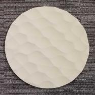 12" Round Sculpted Panel - Hive