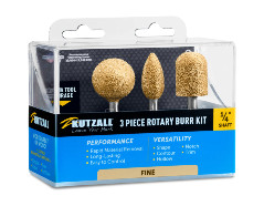 Kutzall Kit unboxed with 3 Burrs for Power Carving