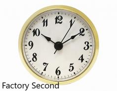 Factory Second Clock Insert | Bear Woods Supply