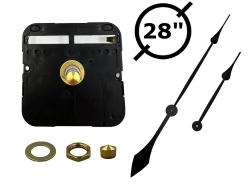 Takane Clock Motor | USA Made High-Torque Quartz Clock Mechanism with Hands for 28" Diameter Clock