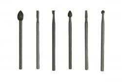 Starter, Kit, Carving, Shank, Ball, Square, Rotary, Tool