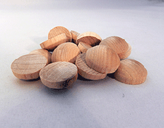 Wooden Toy Hub Caps | Bear Woods Supply