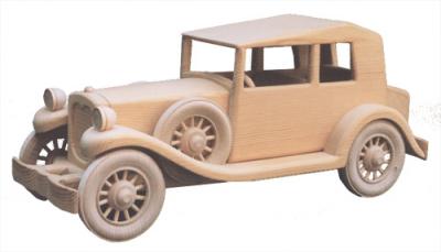 1932 Plymouth Phaeton Woodworking Plan | Bear Woods Supply