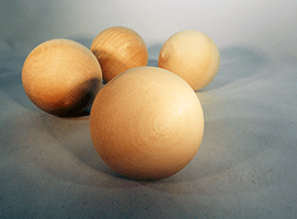 Wood Craft Ball 3 inch | Bear Woods Supply