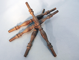Walnut Furniture Spindle 9 inch | Bear Woods Supply