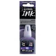 alcohol-ink-shimmer-purple