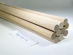 Hardwood Dowels in 12 inch size