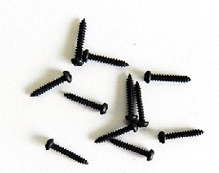 Buy Black Round head Phillips Screws | Bear Woods Supply