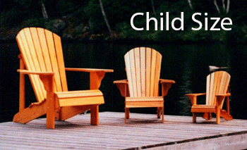 Child Size Adirondack Chair Plans - Woodworking plan by Phil Barley