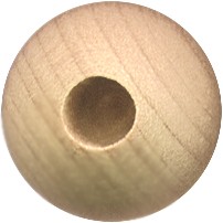 Wood dowel caps for dowel rods