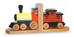 Toy and Joy locomotive Book Ends childrens wooden plans