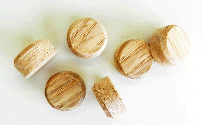 Buy Maple Side Grain Floor Plugs | Bear Woods Supply