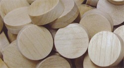 maple face grain wood plugs | Bear Woods Supply